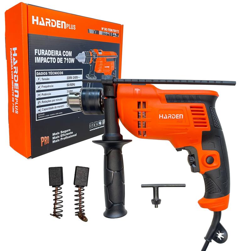 Furadeira de Impacto Harden 710W Mandril 1/2